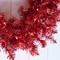 20” Lighted Red Wreath Pre-Lit Artificial Wreath for Holiday, Wall, or Door Décor